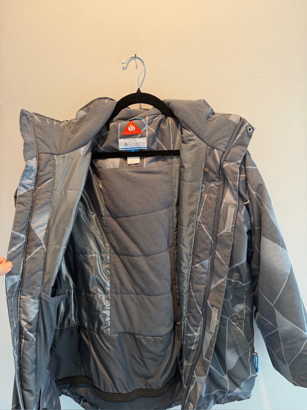 Columbia Kids Gray Insulated Winter Jacket